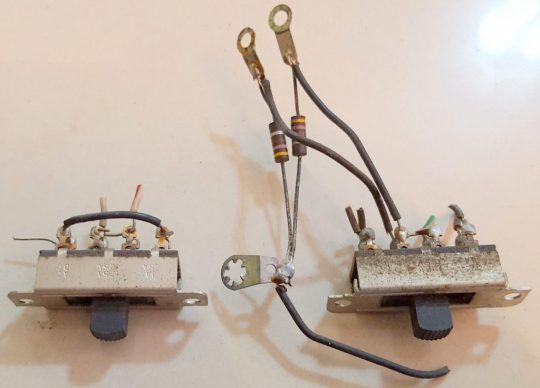 Heathkit HW-100 SSB Transceiver Special Front Switch