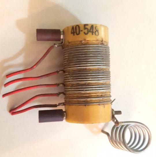 Heathkit HW-100 SSB Transceiver Tube Coil