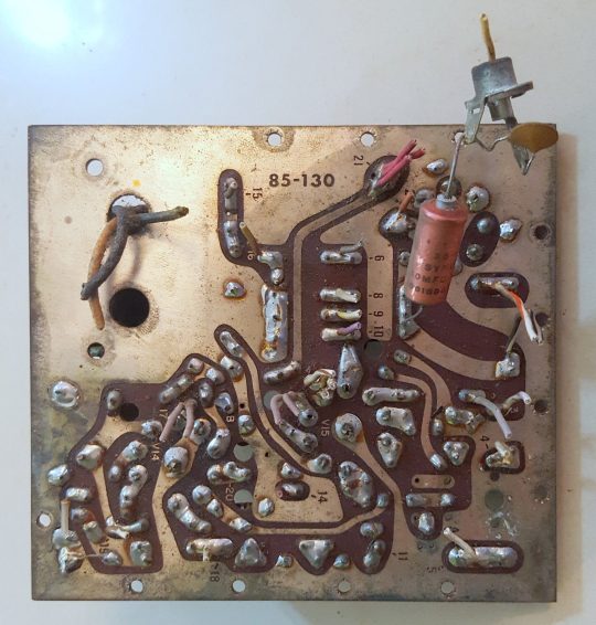Heathkit HW-100 SSB Transceiver 85-130-2  Board - Image 2