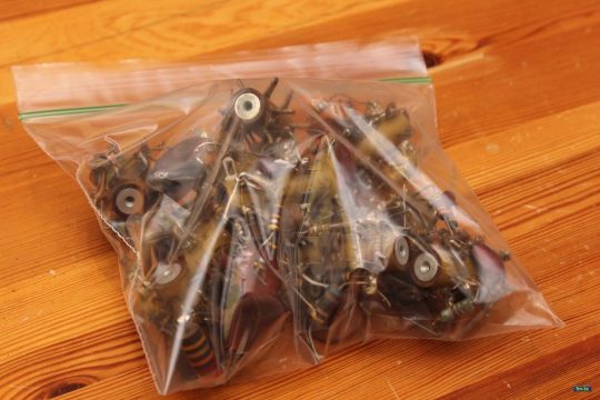 COLLINS 51S-1 VECTOR STAND-OFF TERMINAL BOARD 306-0909-000 w/ VARIOUS COMPONENTS - Image 5