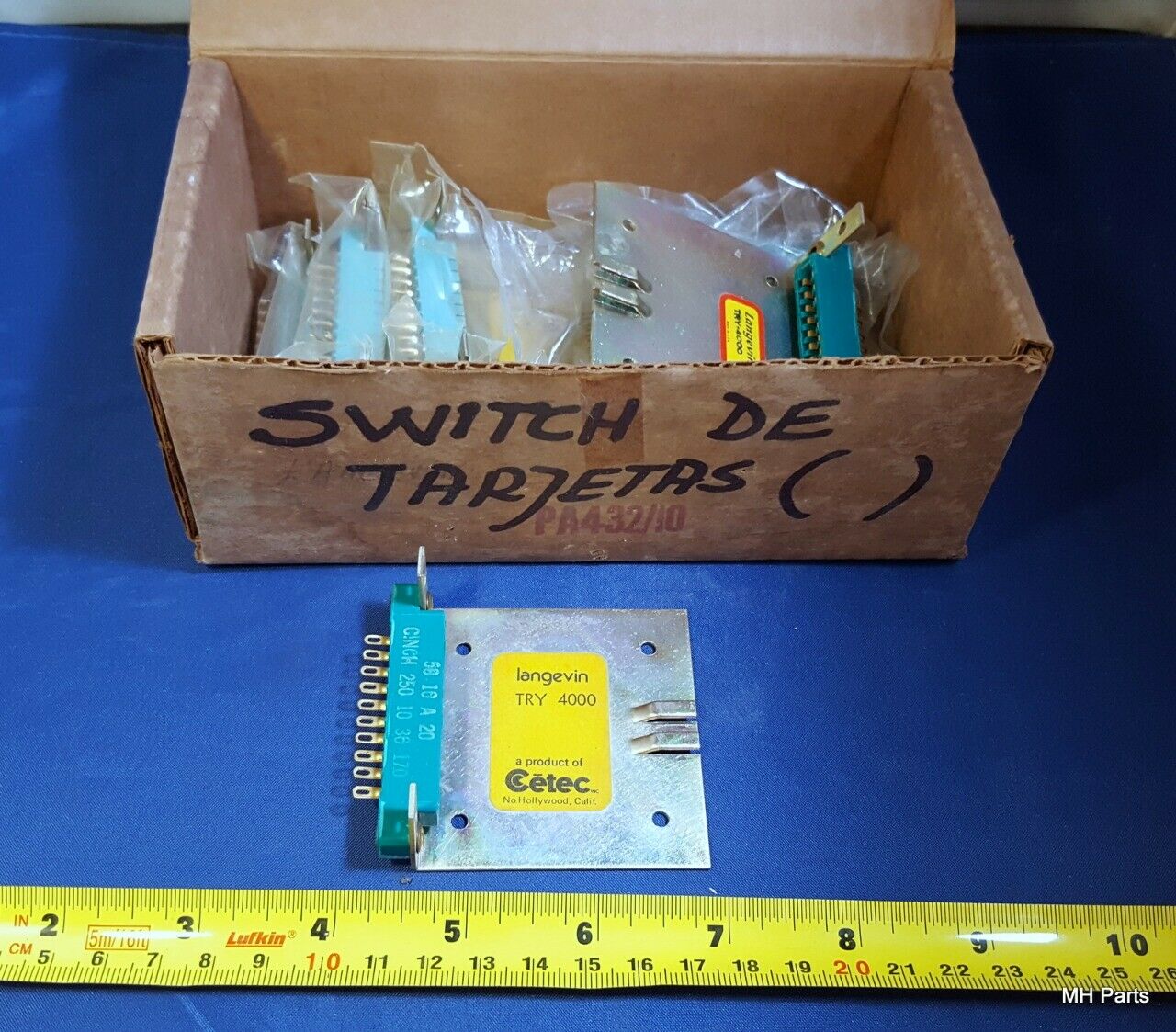 7 PCS Cetek Langevin Switch Cinch 250 10 30 170 NOS