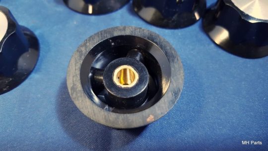 4 PCS Drake, Dentron, Others Amplifier & Tuner Main Tuning Knob NOS - Image 3