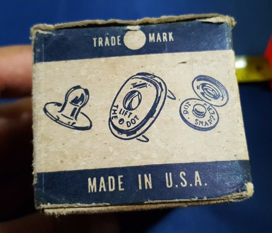 Old Carr Fastener Company Dot Fasteners Button BS16349 (4) Units pack - Image 4