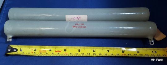 2 PCS WARD LEONARD 200F  1500W WIREWOUND RESISTOR