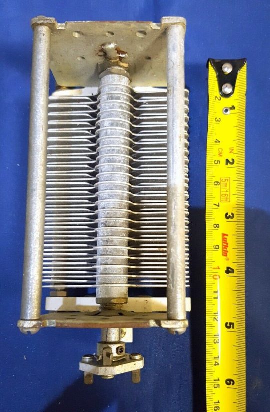 High Power Variable Tuning Capacitor Condenser 6 Inches