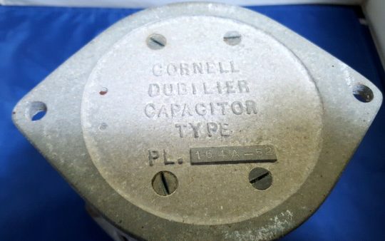 Cornell Dubilier Mica Capacitor High Voltage ?? uF 16000V - Image 3
