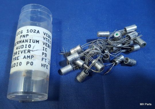 5 Pieces | SK3004 PNP Germanium Transistor Repl NTE102A ECG102A NEW