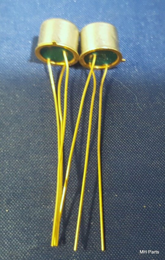 2 PCS ETCO Transistors  2N217 PNP POWER TRANSISTOR - Image 2