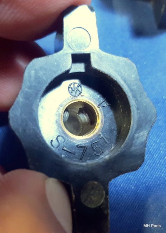 2 PCS S-751A Original Vintage Drake, Dentron, Others Knob NOS - Image 4