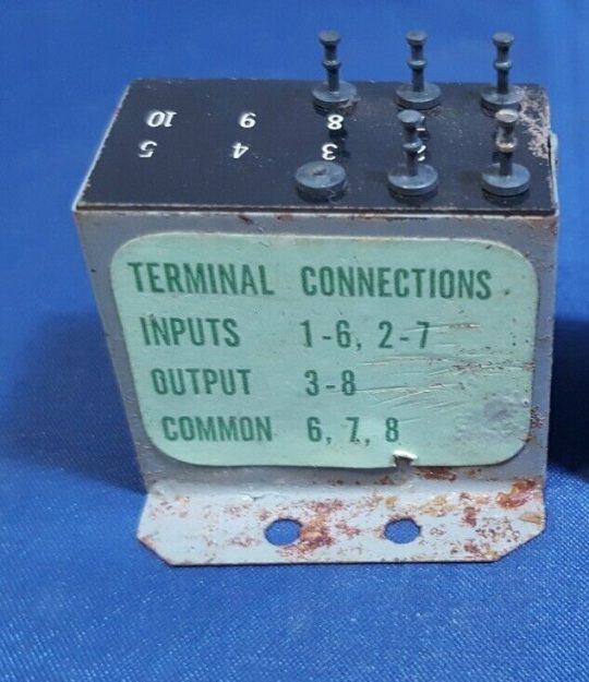1 PCS Rare Studio Supply Co. Los Angeles Audio Part Dont Know??? - Image 5