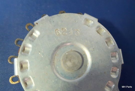 2 PCS Vintage Centralab # 6243 3 Position Switch NOS - Image 3