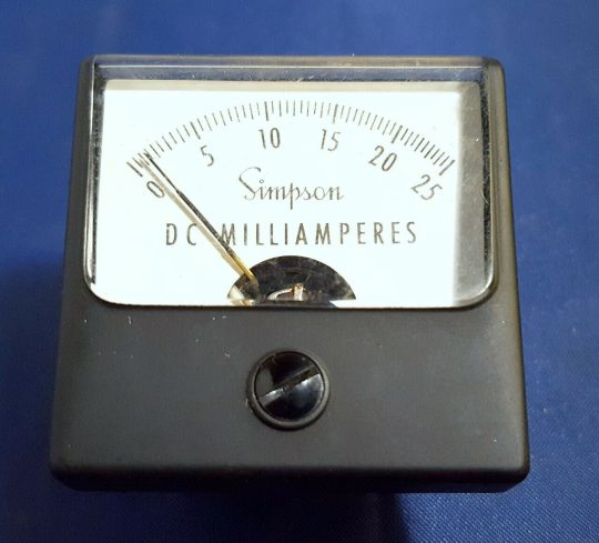 NOS SIMPSON 0-25 DC Micro Amperes Meter 1212C NOS - Image 3