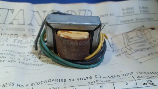 1 PCS Vintage Stancor P-8601 Filament Transformer - Image 2