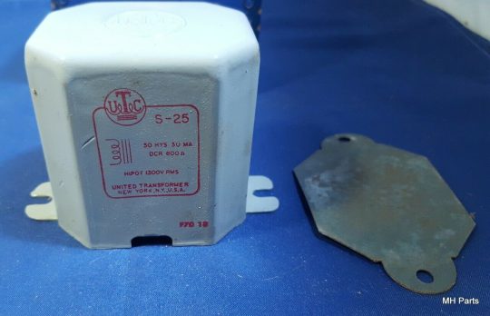 1 PCS Vintage United Transformer CO Filter Choke S-25 NEW