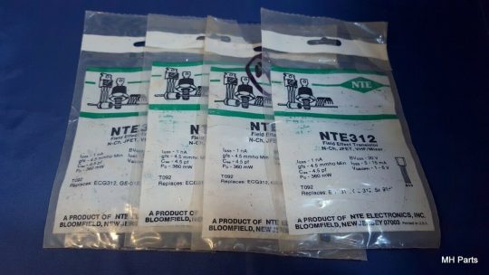 NTE Vintage Transistor NTE284 JFET VHF/ MIXER
