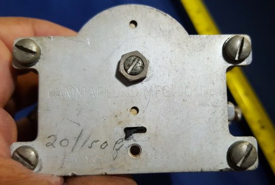 Hammarlund High Power Variable Tuning Capacitor Condenser 6 inches - Image 2