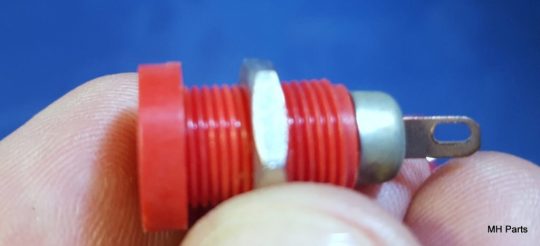 2 Pcs Vintage Original Plug Red and Black - Image 2