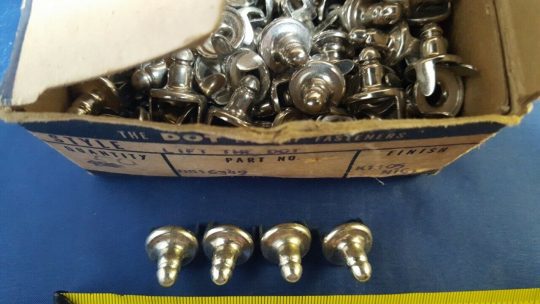 Old Carr Fastener Company Dot Fasteners Button BS16349 (4) Units pack - Image 2