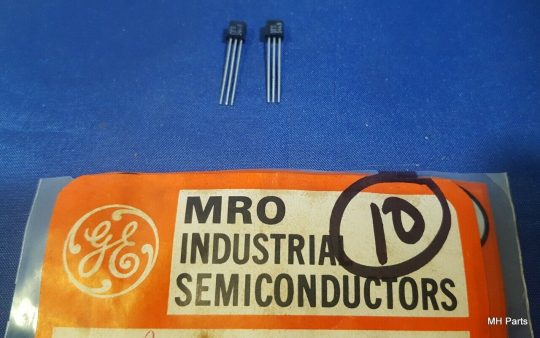 LOT (2) Vintage Transistor GES 5449 General Electric NEW - Image 2