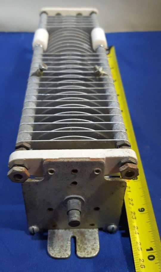 High Power Variable Tuning Capacitor 9.5 Inches Long - Image 2