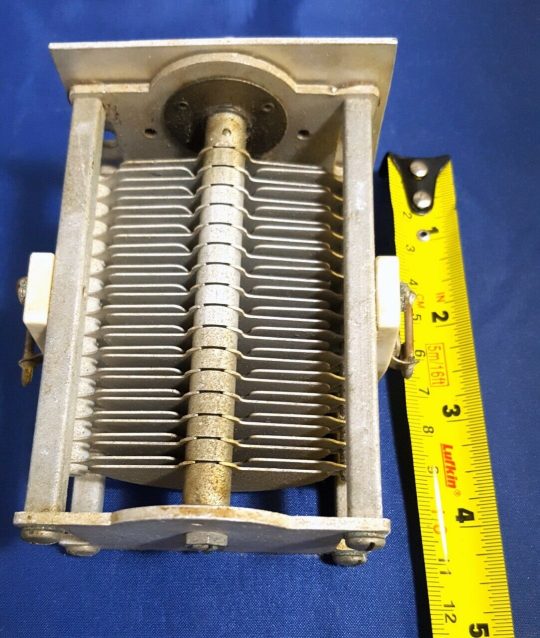 Hammarlund High Power Variable Tuning Capacitor Condenser 6 inches - Image 3