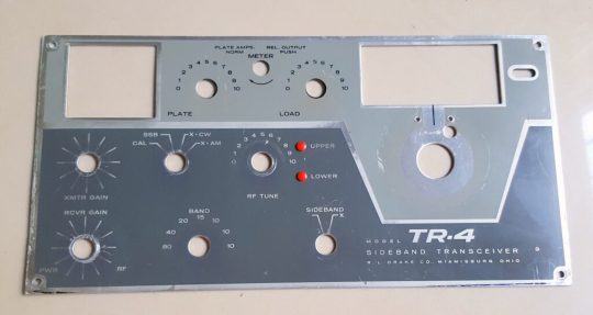 Drake TR4 Transceiver Front