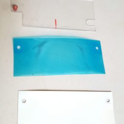 Drake TR4 Transceiver Display plastic plastic lot