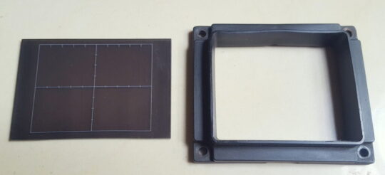 Yaesu YO-901 Multiscope External Plastic Frame and sheet