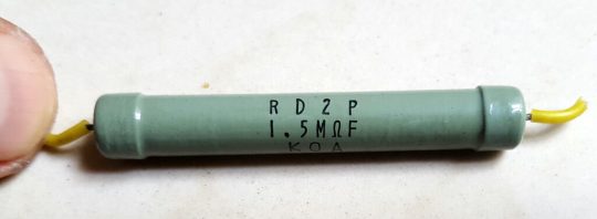 Yaesu FL-2100 RD2P 1.5 mfd KOA Resistor