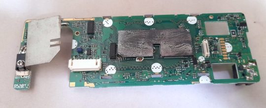 Icom IC-706 MKIIG HF Transceiver Original Display Board B5207 For Parts - Image 2