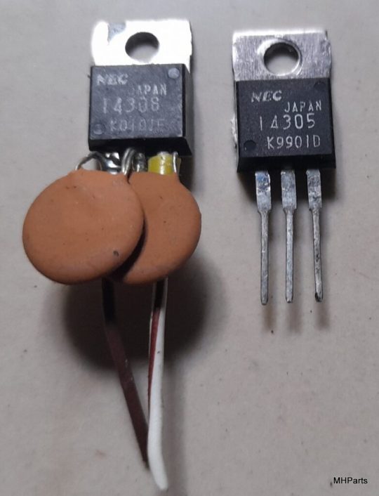 YAESU FT-107M Original Transistors