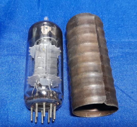 Kenwood TS-830S Original tube 12BY7A Used With Protector