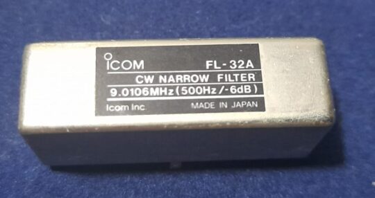 Icom IC-760 Pro , IC-765 Original Filter FL-32A Used