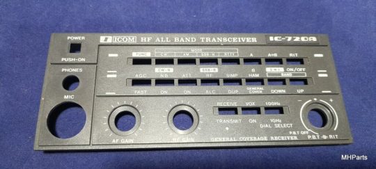 Icom IC-720A Original Plastic Front Used