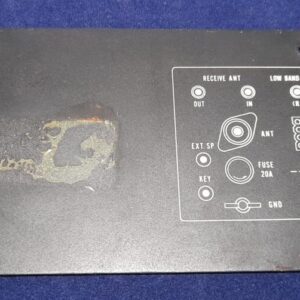 Icom IC-720A Original Rear Cover Used