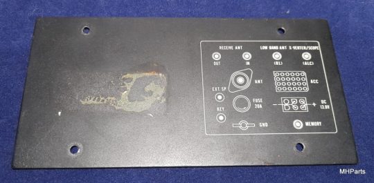 Icom IC-720A Original Rear Cover Used