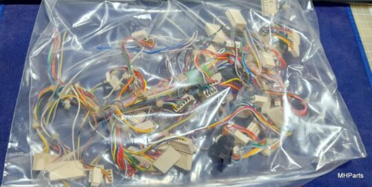 Icom IC-720A Original Cables Lot With Connectors Used