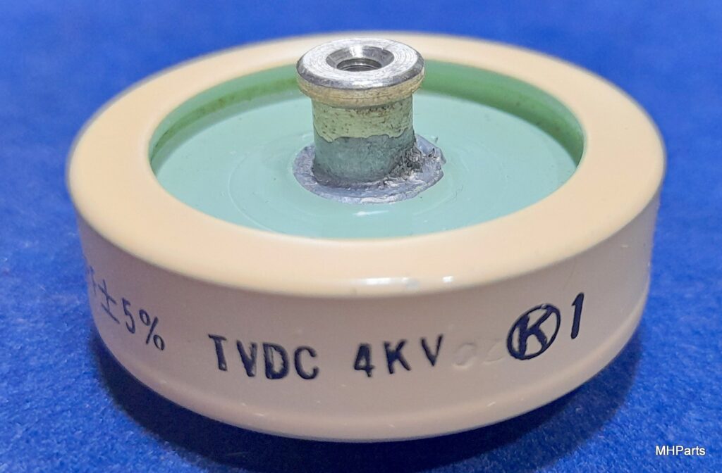 Kenwood TL-922 Original Doorknob RDC-40 200 PF +- 5% TVDC 4 KV Used