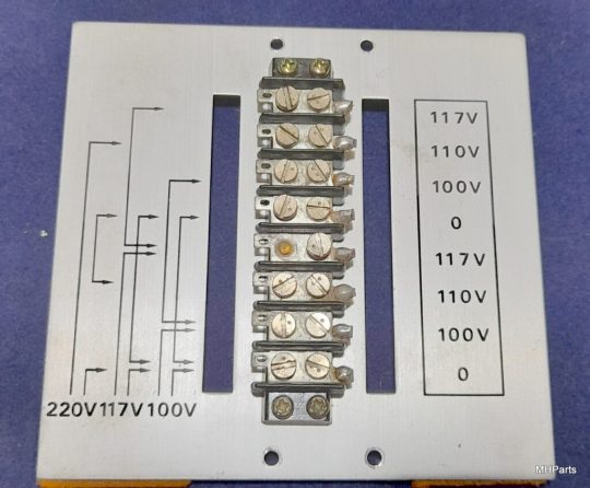 Yaesu FL-2100F Original AC luminum Plate Used