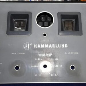 Hammarlund HQ-140-X Original Front Face Used
