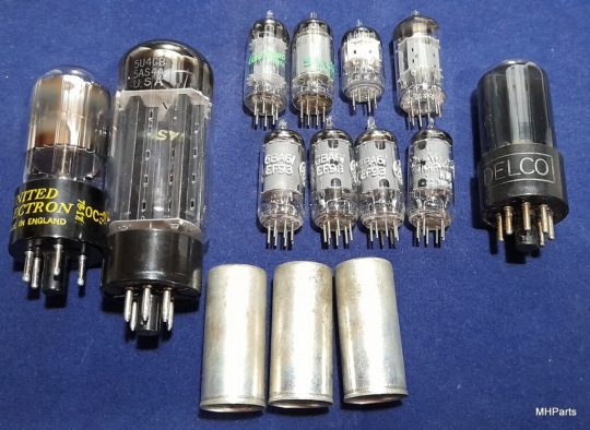 Hammarlund HQ-140-X Original Tubes Set Used