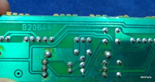Icom IC-760 Pro , IC-765 Original B2064A Push Button Board Used working
