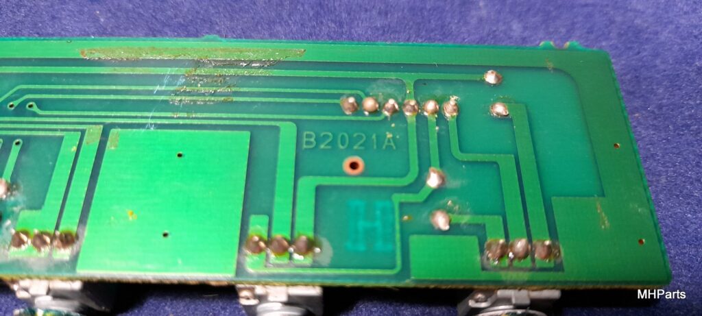 Icom IC-760 Pro , IC-765 Original Butons Board B2021A Used Working