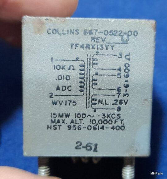 Collins 51S-1 Original Transformer Used