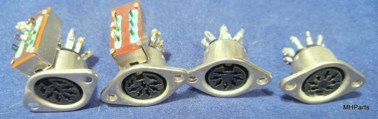 Kenwood TS-130 S Original Back Connectors Lot 4 Used