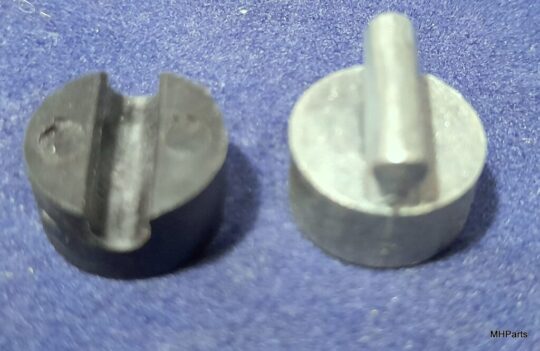 Kenwood TS-120 S Original Gear Button Parts Plastic and Steel Used