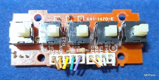 Kenwood TS-430 S Original Front Buttons Board X41-1470-E Used