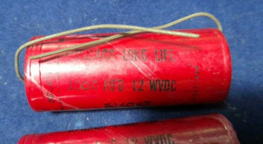 3 UND DYNACO Long Life Capacitor 1000 MFD 12 WVDC NOS 1