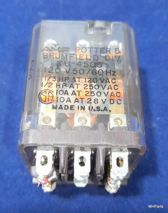 Cubic 1500ZA Original Principal Relay AMF KU-4505 USA Working