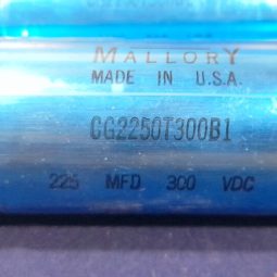 Cubic 1500ZA Original Capacitors 225 mfd @300VDC Used Lot